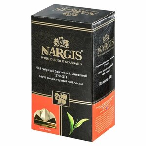 Чай nargis "TGFOP" ассам черный картон 100 г