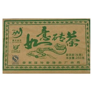 Чай пуэр Yunnan Yunxian National Eco-Tea Industry Шен 2014 г., 250 г