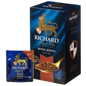 Чай Richard Royal Kenya черн, 25 пак , 2 шт.
