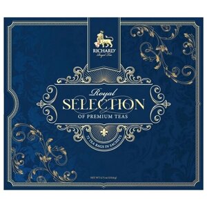 Чай Richard Royal Selection Of Premium Teas, подарочный набор, ассорти, 72 шт