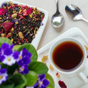 Чай "Султан-Сарай" WEISERHOUSE (чай черный листовой) Ассам ягодный-цветочный 250 грамм.