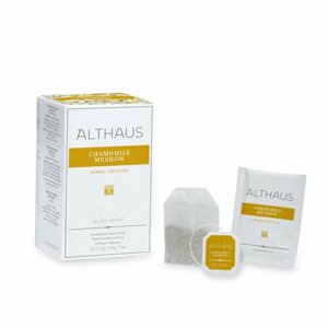 Чай травяной в пакетиках Althaus Chamomile Meadow (Ромашковый) 20пакx1,5гр