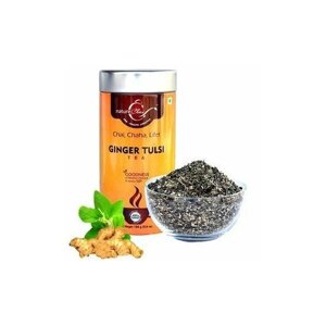 Чай Тулси с имбирем 100 г. Ginger Tulsi Nature Chai Panchakarma Herbs