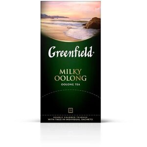 Чай улун Greenfield Milky Oolong в пакетиках, 25 пак.