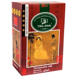 Чай улун Тянь-Жень Те Гуань Инь Улун листовой 100 гр