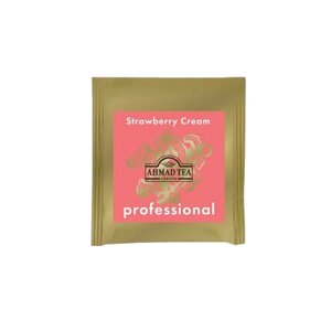 Чай в пакетиках Ahmad Tea Professional, клубника со сливками, 300шт.