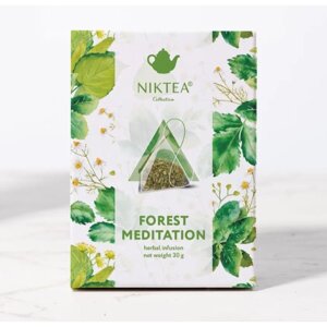 Чай в пирамидках травяной NIKTEA Лесная Медитация, 15 шт