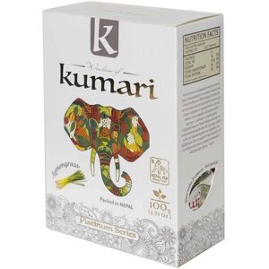Чай "Wisdom of Kumari" черный с ароматом "Лимона" 100 грамм - 2 упаковки.
