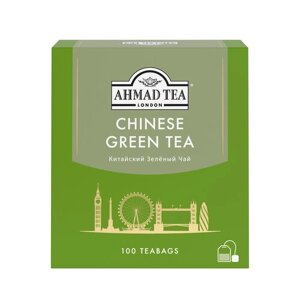 Чай зеленый Ahmad Tea Chinese в пакетиках, 100 пак.