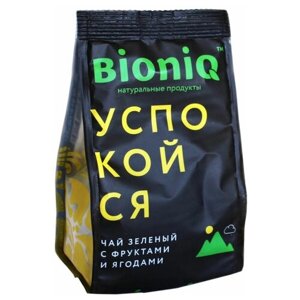 Чай зеленый BioniQ Успокойся, календула, ромашка, 50 г