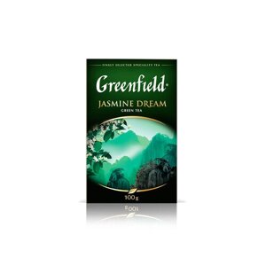 Чай зеленый Greenfield Jasmine Dream листовой, 100 г