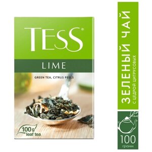 Чай зеленый листовой Tess Lime 100 г