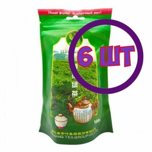 Чай зеленый листовой Верблюд Мята, м/у, 100 г (комплект 6 шт.) 8504585