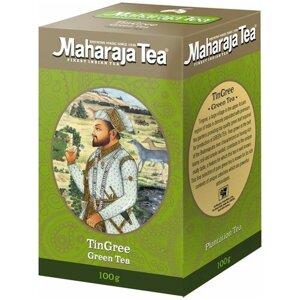 Чай зеленый Maharaja TinGree индийский, 100 г