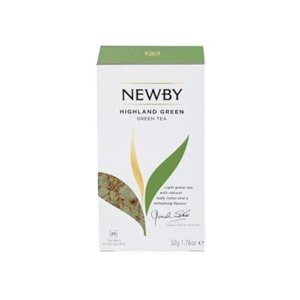 Чай зеленый Newby Highland Green в пакетиках, 25 пак.