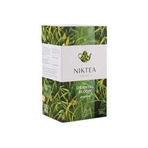 Чай зеленый Niktea Oriental bloom в пакетиках, зелень, натуральный