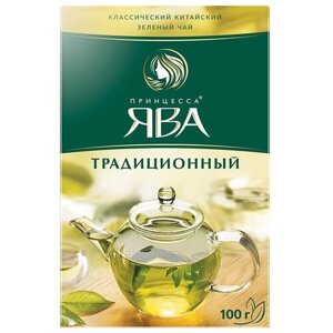 Чай зеленый Принцесса Ява Традиционный листовой, 100 г