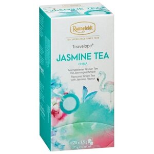 Чай зеленый Ronnefeldt Teavelope Jasmine в пакетиках, 25 пак.