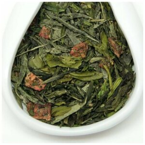 Чай зеленый с добавками Земляника со Сливками АР (50 гр)