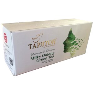 Чай зеленый Tarlton Milky oolong в пакетиках, 25 пак.