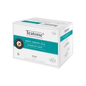 Чай зеленый Teatone в пакетиках для чайника, 20 пак.