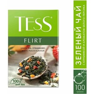 Чай зеленый Tess Flirt 100г