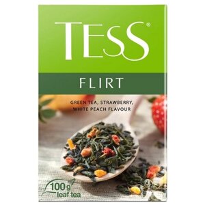 Чай зеленый Tess Flirt листовой, 100 г