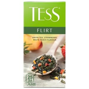 Чай зеленый Tess Flirt в пакетиках 25 пак.