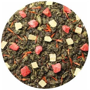 Чай зеленый Земляника со сливками (кат. B), 250 г