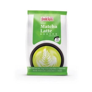Чайный напиток Gold kili Matcha latte в пакетиках, имбирь, кокос, 15 пак.
