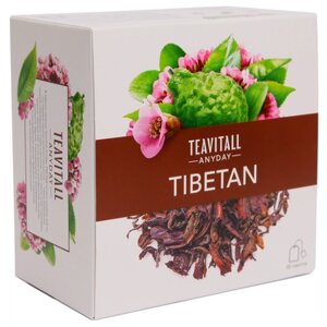Чайный напиток TeaVitall Anyday «Tibetan», 38 фильтр-пакетов. Чай в пакетиках 38 шт.