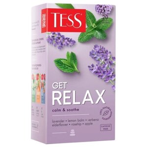 Чайный напиток Tess Get Relax в пакетиках, 20 пак.