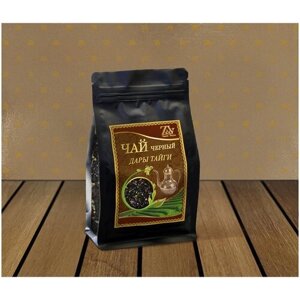 Черный чай Дары тайги, 200 гр. в пакете