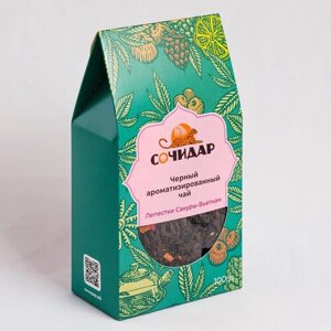 Черный чай Сочидар, Лепестки Сакуры. Вьетнам. Подарочная упаковка 100г.