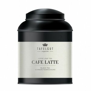 Черный чай Tafelgut "CAFE LATTE", с кофе, в жестяной банке 130 гр