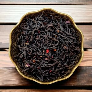 Черный чай Винтаж Королевский гранат листовой 50 грамм