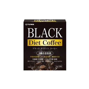 Черный кофе DIET для контроля веса с тремя видами активированного угля и лактобактериями (16 шт. 3 гр.)