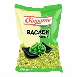 Чипсы Binggrae со вкусом васаби, 30 пачек х 50гр