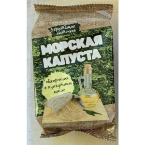 Чипсы нори Морская капуста обжаренная в кунжутном масле 4,5 гр*8 шт