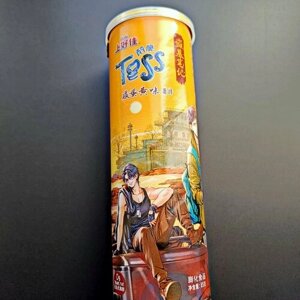 Чипсы Oishi Toss со вкусом соленого желтка, 85 г