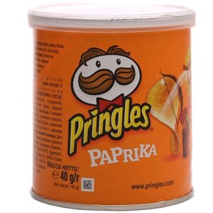 Чипсы Pringles картофельные, паприка, 40 г