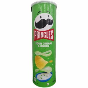 Чипсы Pringles картофельные сметана и лук, 165г, 1990289