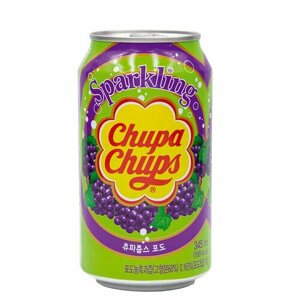 Chupa Chups Напиток газированный Виноград, 345 мл