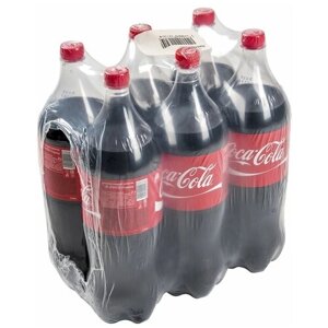 Coca Cola Classic, 6 шт, бутылка, Кока Кола, Классик, 2 л, газированный напиток, упаковка
