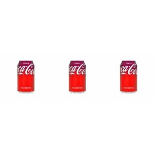 Coca-Cola Напиток газированный Cherry, 355 мл, 3 шт