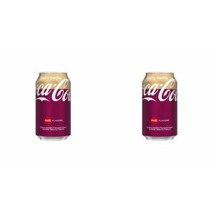 Coca-Cola Напиток газированный Cherry Vanilla, 355 мл, 2 шт