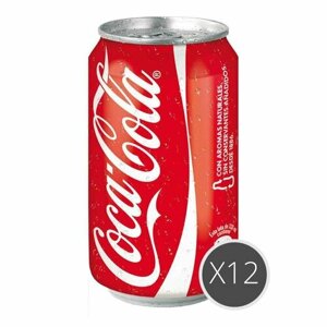 Coca-cola оригинальные напитки газированные 12 шт. х 300 мл.