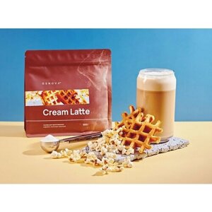 Cream Latte cухая смесь для приготовления напитков Вафля-попкорн, Osnova Tech
