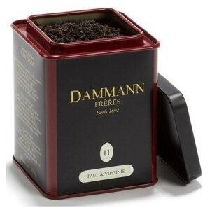 Dammann N11 Paul and Virgine / Поль и Вирджиния черный чай жестяная банка 100 г (6756)