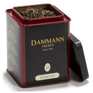 Dammann N12 Yunnan Vert / Юннань зеленый чай жестяная банка 100 г (6757)